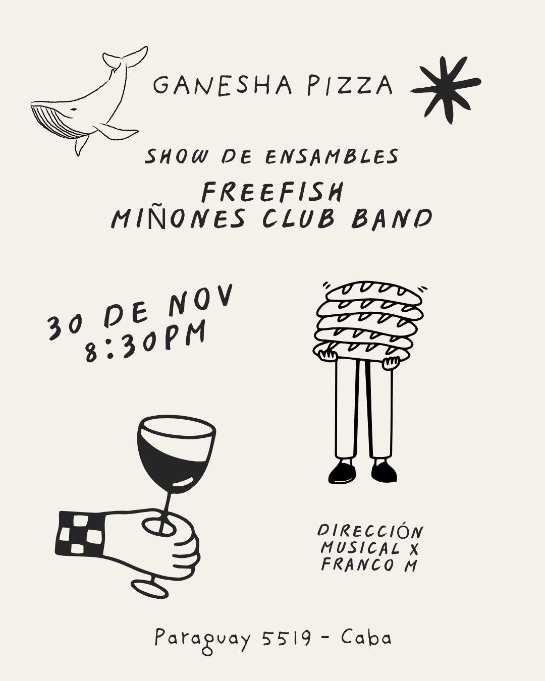 Freefish y Miñones Club Band